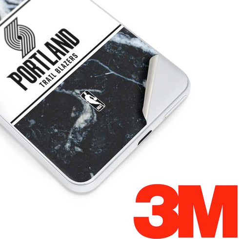 NBA Portland Trail Blazers Marble Google Pixel 3 Skin
